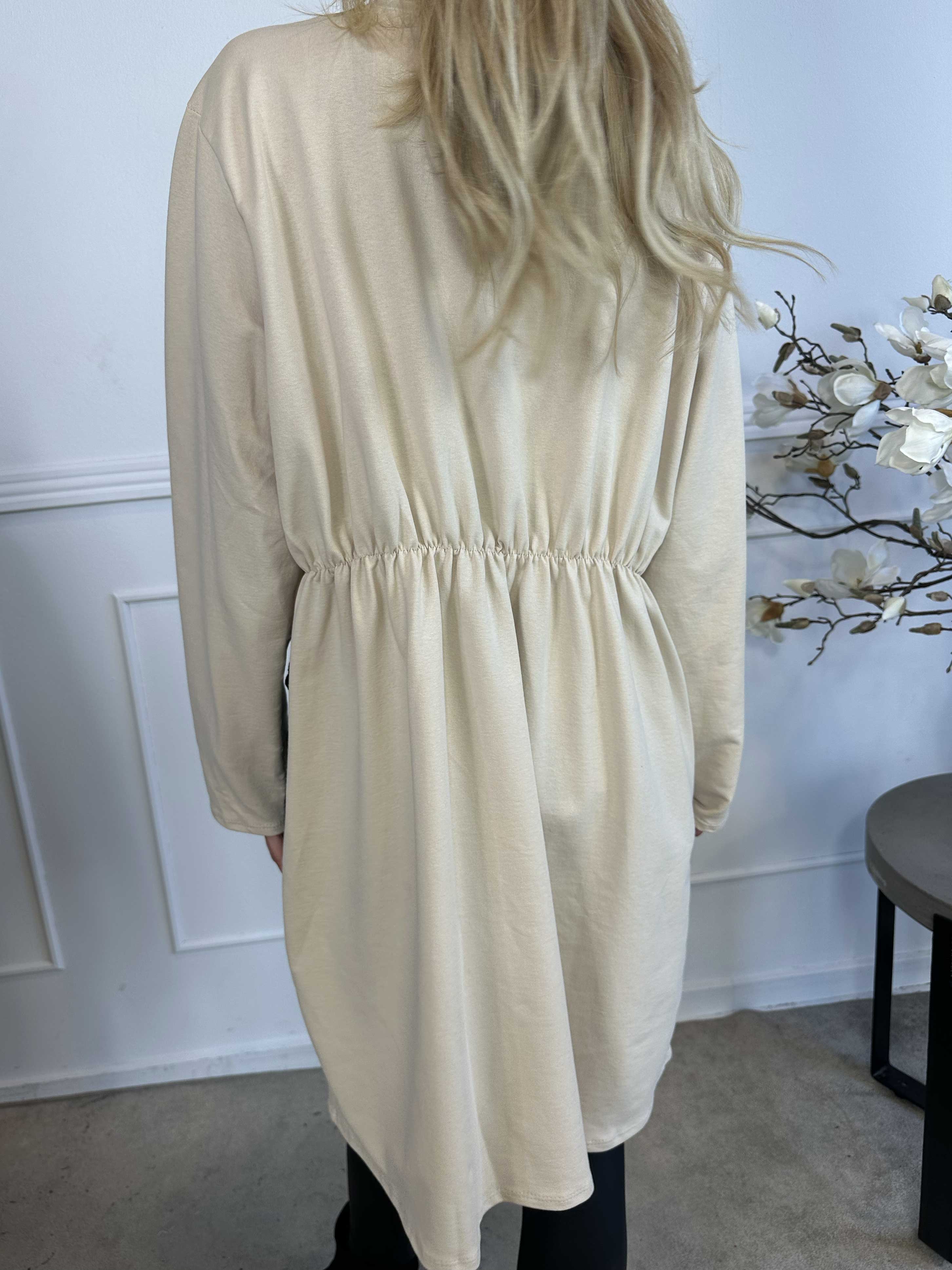 Micha - Klänning i bomull utsmyckad med paljetter